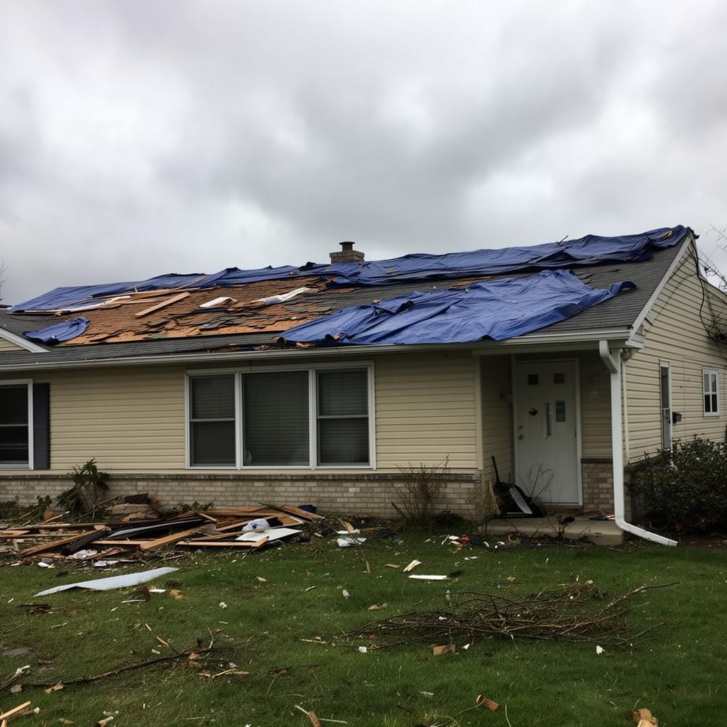 Storm damage repair — Vancouver, WA